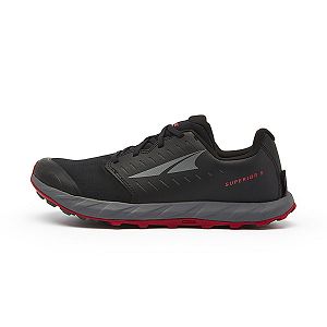 Buty Do Biegania W Terenie Męskie Altra Superior 5 Czarne Czerwone | Polska-39107
