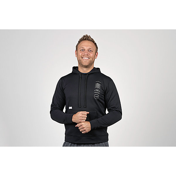 Bluzy Z Kapturem Męskie Altra Legend Czarne | Polska-61254