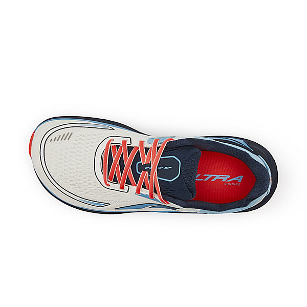 Buty Do Biegania Szosowe Damskie Altra Paradigm 6 Białe Koralowe Niebieskie | Polska-49078