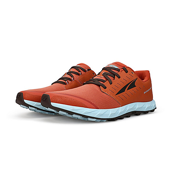 Buty Do Biegania W Terenie Damskie Altra Superior 5 Pomarańczowe Czarne Niebieskie | Polska-20931