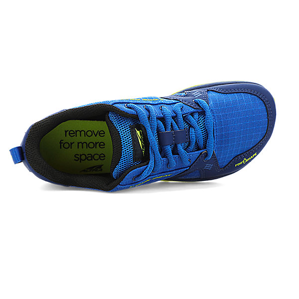 Buty Do Biegania W Terenie Damskie Altra Youth Lone Peak Niebieskie Żółte Czarne | Polska-31064