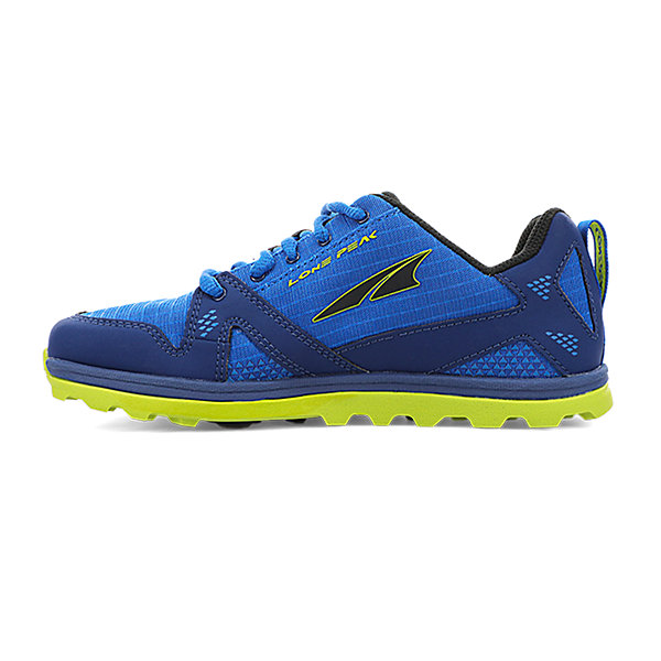 Buty Do Biegania W Terenie Damskie Altra Youth Lone Peak Niebieskie Żółte Czarne | Polska-31064