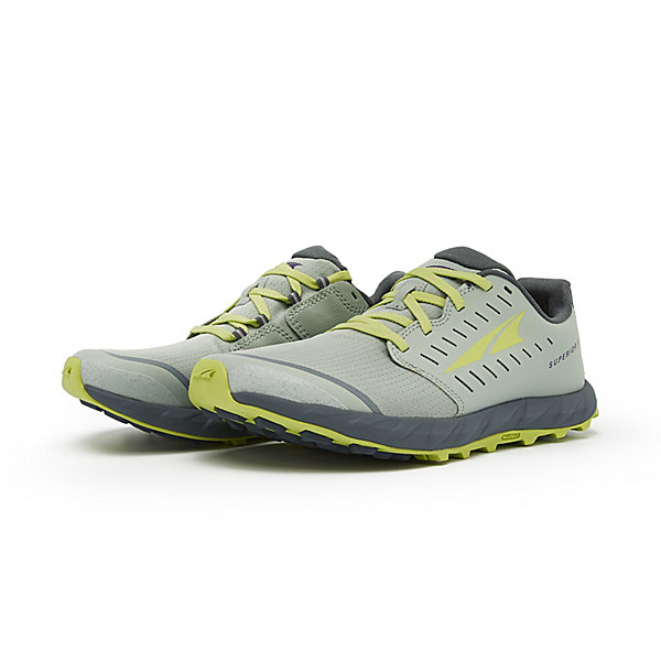 Buty Do Biegania W Terenie Damskie Altra Superior 5 Szare Zielone Żółte | Polska-46852