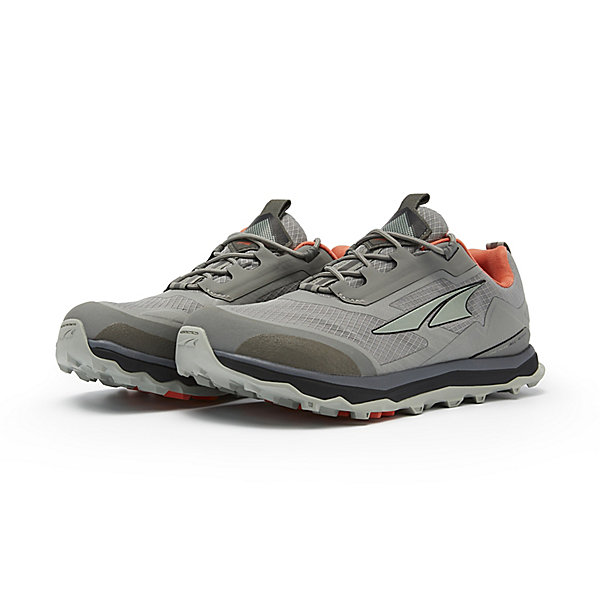 Buty Do Biegania W Terenie Damskie Altra Lone Peak All-wthr Low Szare Pomarańczowe | Polska-5264