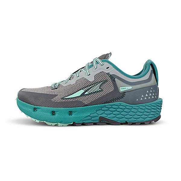 Buty Do Biegania W Terenie Damskie Altra Timp 4 Szare Niebieskie Zielone | Polska-57183