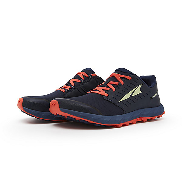 Buty Do Biegania W Terenie Damskie Altra Superior 5 Niebieskie Pomarańczowe Żółte | Polska-98537
