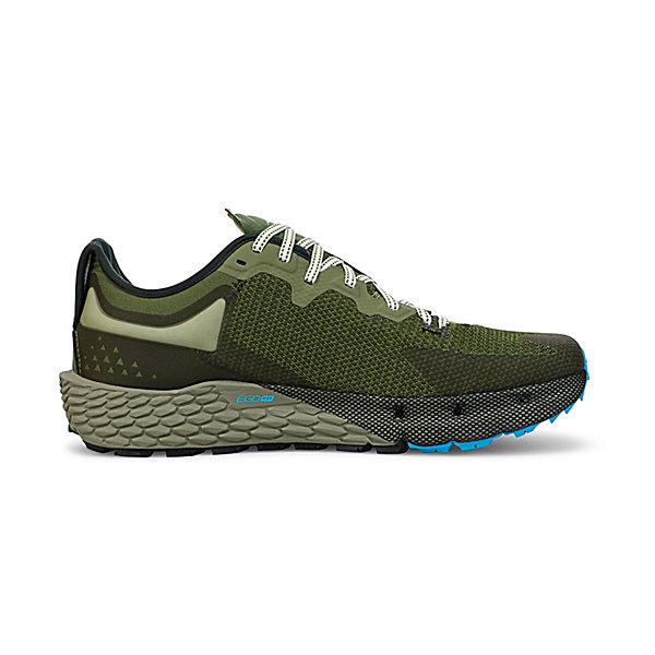Buty Do Biegania W Terenie Męskie Altra Timp 4 Oliwkowe Niebieskie | Polska-23498
