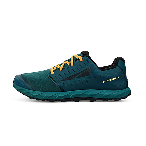 Buty Do Biegania W Terenie Męskie Altra Superior 5 Zielone Czarne Żółte | Polska-24835