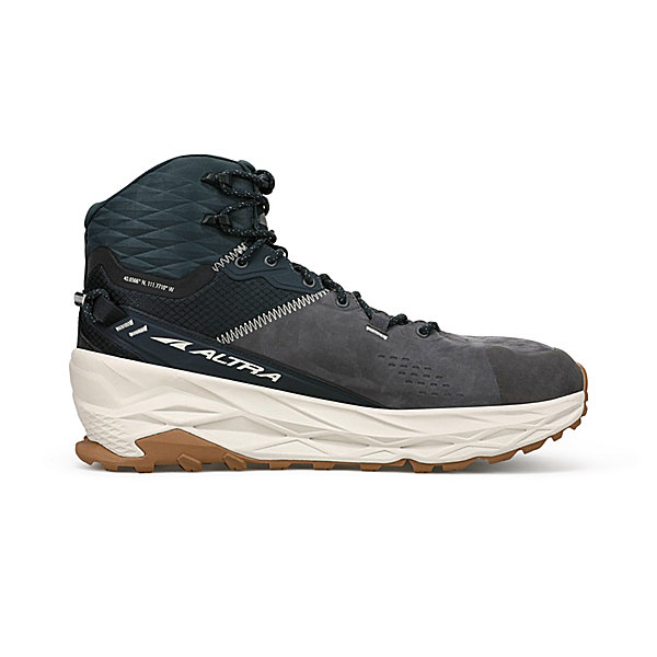 Buty Do Biegania W Terenie Męskie Altra Olympus 5 Hike Mid Gtx Czarne Szare Brązowe | Polska-34068