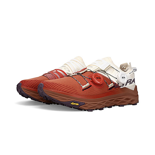 Buty Do Biegania W Terenie Męskie Altra Mont Blanc Boa Pomarańczowe Brązowe Białe | Polska-63150