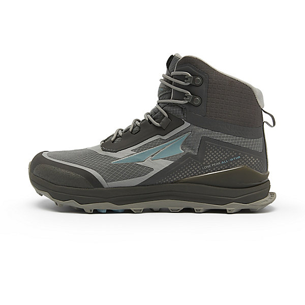 Buty Trekkingowe Damskie Altra Lone Peak All-wthr Mid Szare Zielone | Polska-73692