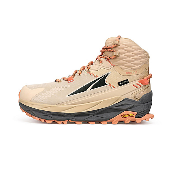 Buty Trekkingowe Damskie Altra Olympus 5 Hike Mid Gtx Khaki Czarne | Polska-27801