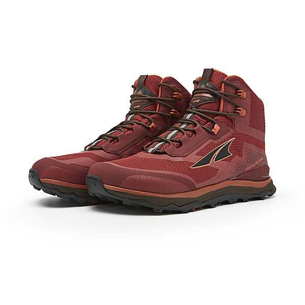 Buty Trekkingowe Męskie Altra Lone Peak All-wthr Mid Czerwone Brązowe Czarne | Polska-5279