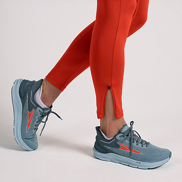 Joggers Damskie Altra Core Crop Czerwone | Polska-75421