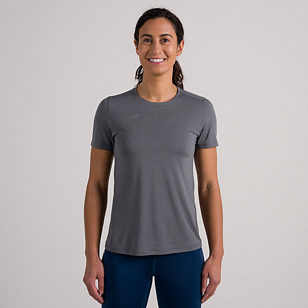 Tee Damskie Altra Core Krótkie Sleeve Szare | Polska-15460