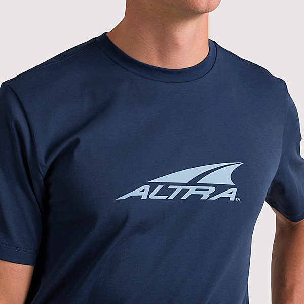 Tee Męskie Altra Everyday Recycled Niebieskie | Polska-80395